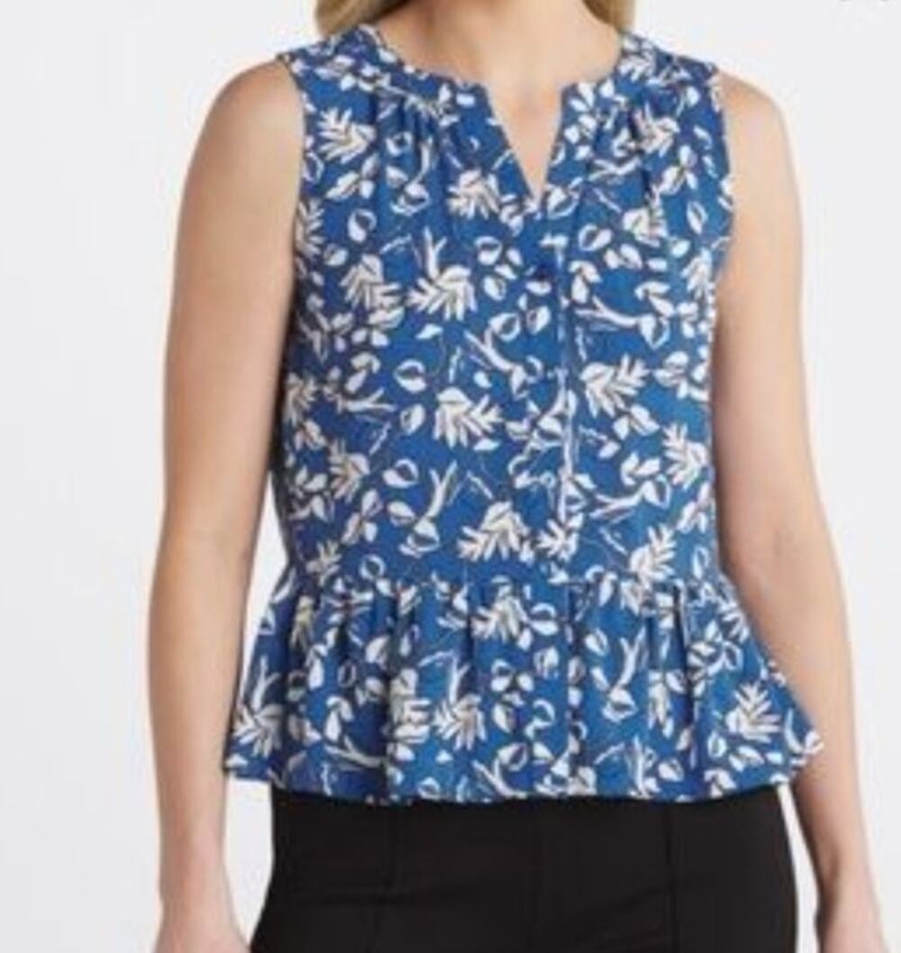 Fortune + Ivy Kira floral button down Size M